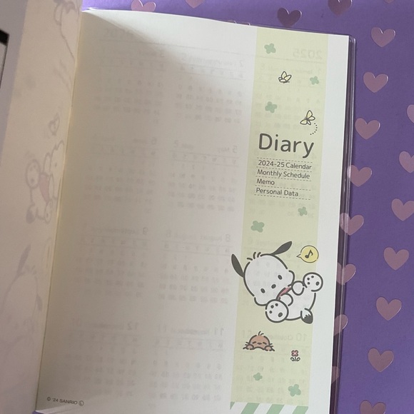 Pochacco 2025 Datebook - Picture 3 of 8